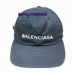 Luxury Hats Fashion Designer Caps Women Men Embroidered Baseball Cap Blnciaga Logo Baseball Cap Embroidered Bottom Cap Baseball Cap L/58 Navy Blue/4 Me wl