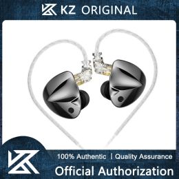 Earphones KZ DFi Wired Headset HIFI IEM inEar 4Level Tuning Switch Earphone Dynamic Monitor Earbuds Stage Live Audiophiles Headphone