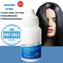 Sticks Waterproof Glue For Hair Wig For Lace Wig/Toupee 38ML Super Bonding Adhesive Glue 30ML Remover 75g Wax Stick