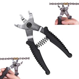 Tools SUPER B TB3323 Bike Chain Magic Button Clamp Remover Tools Bicycle Chain Repair Tools 2 in 1 Master Link PliersTrident