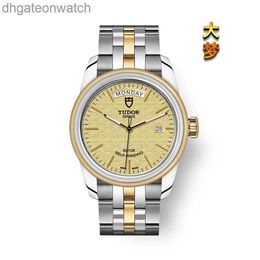 Women Men Original Tudery Designer Watches Emperor Rudder Series Weekend Calendar 39mm 18k Gold Mechanical Mens Watch M560 Wristwatch with Brand Logo and Box