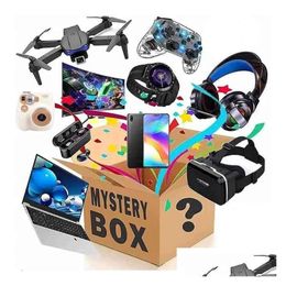 Cell Phone Earphones Lucky Mystery Box Random Sending High-Quality Wireless Headphone Bluetooth Earbuds Charger Items 100% Surprise Ch Dhsvb