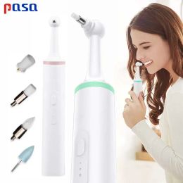 Toothbrush 4 In 1 Strong Motor Electric Tooth Polisher Multifunction Stain Plaque Remover Teeth Whitening Cleaning Odontologia Tool