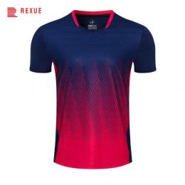 Jerseys Badminton Shirt 2024 Brand New Unisex Short Sleeve Table Tennis Ping Pong Jersey Sports HighEnd Uniform Clothes