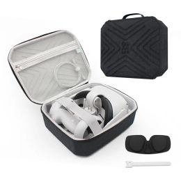 Filters for Oculus Quest 2 Case Portable Storage Carrying Travel Bag Eva Double Zipper Free Lens Protector Vr Accessories