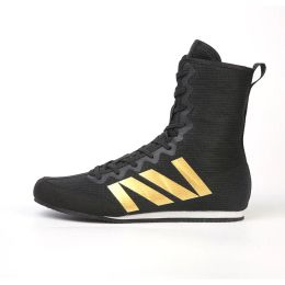 Boots Wrestling Shoes for Men High Top Black White Male Training Boxing Sneakers Outdoor Man Professional Flighting Shoes Big Size