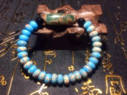 Strands New Arrival Ruyi Eyes Tibetan Dzi Beads Bracelet for Men and Women Bring Good Luck