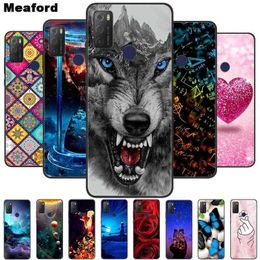 Cell Phone Cases For TCL 20Y 20E 6125F Case Soft Silicone Cool Cartoon Case For TCL 20E Back Cover 20Y 6156D TCL20Y Fashion TPU Phone Fundas New 240423