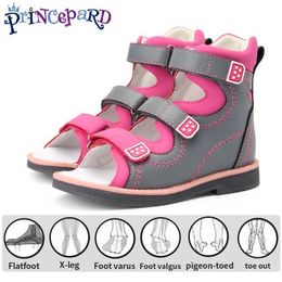 Sandals Orthotic Sandal for Toddlers Boys Girls Princepard Corrective Ankle Brace Closed-Toe Shoes with Thomas Sole Size EU 26-31 240423
