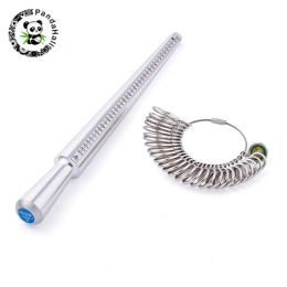 &equipments Jewellery Measuring Tool Sets Ring Size Sticks Ring Mandrel Stick Finger Tools Gauge and Alloy Ring Sizers Professional Tools F50