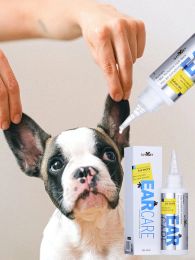 Trimmers 60ML/1PCS Cat Dog Ear Cleaner Drops Ear Wash Dirt Removal For Infectionn Control Pet Ear Cleaner Solution Cat Dog Cleaning Suppl