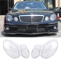 Filters Car Front Headlight Lens Glass Cover for Mercedes for Benz E Class W211 E240 E200 E350 E280 E300 20022008 Headlamp Lens Cover