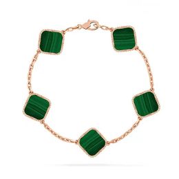 Fashion bracelet advanced four-leaf clover bracelet designer charm bracelet diamond bracelet for men and women