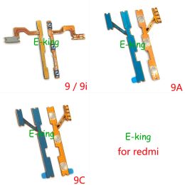 Cables For Xiaomi Redmi 9 9i 9A 9C 9T 10 10A 10C 12C Pro Power Volume Button Key Flex Cable Repair Parts