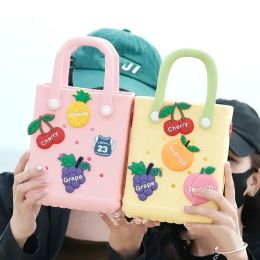 Mini Eva Bag Beach Bags Travel Storage Handbag Waterproof Outdoor Cartoon Decoration Tote Handbags Coins Purse Christmas Gifts 0424