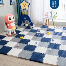 Mats 12pcs Foam Baby Play Mat Puzzle Mat Kids Interlocking Exercise Tiles Rugs Floor Tiles Toy Carpet Soft Carpet 30*30*1cm