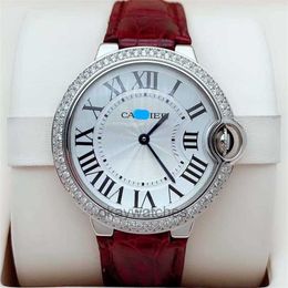 Dials Working Automatic Watches Carter Instant Blue Balloon Fashion Belt Womens Watch Quartz Back Diamond w 6 9 2 0 8 7