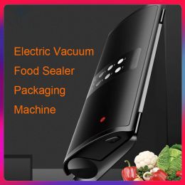 Shirts Xiaomi Vacuum Sealer Electric Packaging Hine Household Commercial Food Fresh Saver Device 100240v 28cm Sealing Length