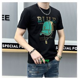 Men t shirt embroidered pure tees designer Tops shirt sweatshirt cotton loose short sleeve pullover summer short