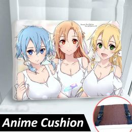 Pillow Anime Sword Art Online Seat Memory Foam Chair Orthopedic Slow Rebound Office Hip Support Coccyx Pain Relief