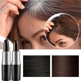 Colour OneTime Hair Dye Pen Instant Grey Root Coverage Hair's Colour Cream Stick Black Brown Fast Temporary Cover Up White Hair Pen 1pc