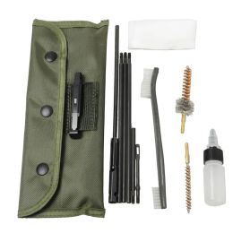Accessories 10PCS AR15 AR10 M16 M4 G17 Gun Brushes Cleaning Kit Airsoft Pistol Cleanner 5.56mm .223 22LR .22 Tactical Rifle Gun Brushes Set