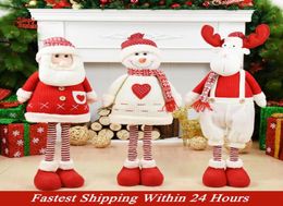 Figures Santa Claus Doll Christmas Decorations For Home Merry Christmas Ornaments Xmas Garden Decoration Navidad Year 2010064320949