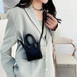 Shoulder Bags PU Leather Mini Lipstick Crossbody For Women 2024 Summer Lady Handbag Female Fashion Purses