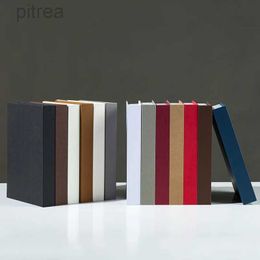 Decorative Objects Figurines Modern Simple Fake Book Ornaments Solid Color Fashion Coffe Table Books Photography Prop Home Room Office Decoration d240424