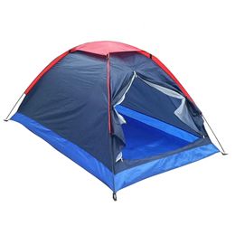 Ultralight Travel Tent Portable Camping Garden Lämplig för enstaka 2 -personers vattentät vandring 240419