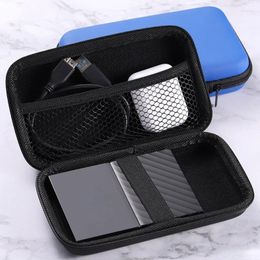 Storage Bags Portable Eva Foam Box For Data Cable Wire Organizer Charger Earphones 3.5 Inch Mobile Hard Disk Cover Protector