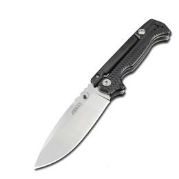 AD15 Nylon Fibreglass Handle Pocket Knife Sharp Blade Outdoor Tactical Folding Knife with Belt Clip