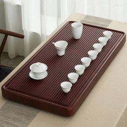 Tea Trays Chinese Ceremony Tools Natural Wooden Tray Household Table Set Board High Quality Multifunctional