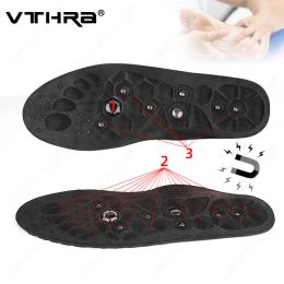 Massager VTHRA Massage Insoles16 Magnets Magnetics for Weight Loss Foot Acupressure Pain Relief Therapy Slimming Plantar Fasciitis Unisex