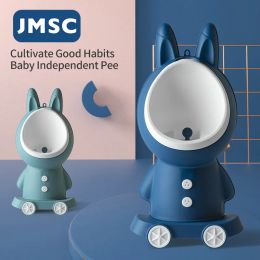 Shirts Jmsc Rabbit Baby Potty Toilet Stand Vertical Urinal Kids Training Boy Pee Bathroom Wallmounted Travel Toddler Split Portable