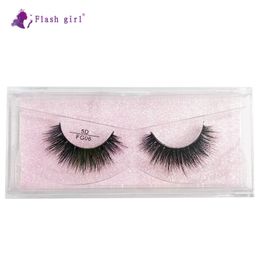 1 Pairs Faux Silk 5D effect Pure handmade Full strip eyelash 100% real Mink Natural Thick Fake Eyelashes Lashes Makeup Extension