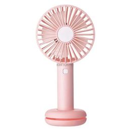 Other Appliances New Coloured night light donut charging office outdoor portable handheld fan base D102 J240423