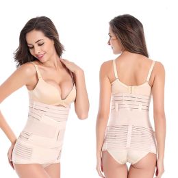 Pillows 3 in 1 Postpartum Belly Abdomen Pelvis Band Support Body Recovery Shapewear Waist Cinchers Trainer Corset Maternity Bandage