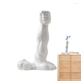 Vases Ceramic Arm Vase Human Body Shaped Small Flower Decorative For Living Room Garden Office Desktop Home Decoration