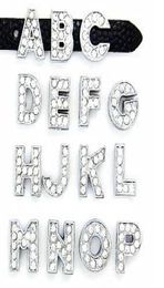 8MM Full Rhinestone Slide Letters quotUZ Can Choose Each Letterquot 20PCSlot For DIY Phone Strips Key Chains1414394