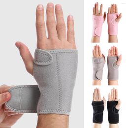 Wrist Support 1pc Adjustable Bandage Steel Orthopedic Brace Breathable Hand Sports Basketball Volleyball Protector