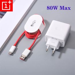 Chargers Oneplus 11 10 Pro Ace 2 Charger Eu/us 80w Supervooc Power Adapter Fast Usb Type C Cable for 1+one Plus 9 7t Pro Nord 2t Ce 2 N10