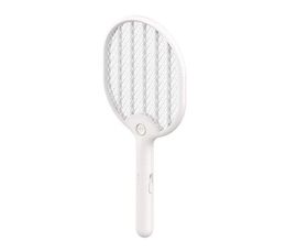 Electric Bug Zapper Swatter Zap Mosquito for Indoor and Outdoor Killer Rechargeable White Zapper Catcher5823875