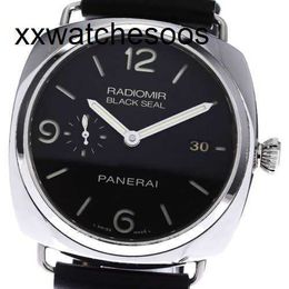 Designer Panerais Zf Factory Automatic Movement Luminor Black Seal PAM00388 Day Black automatic _794592