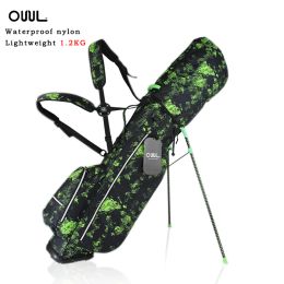 Bags Men Women Portable Golf Stand Bag with Braces Bracket Stand Support Lightweight Golf Bagpack Adult Golf Club Bag