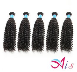 7A Brazilian Hair Kinky Curly Human Hair Weave bundles Human Hair2874419