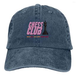 Ball Caps Chess Club Baseball Cap Men Hats Women Visor Protection Snapback Design