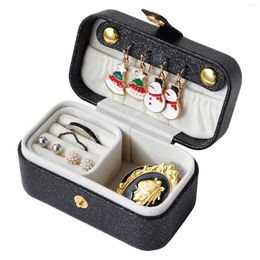 Jewellery Pouches Small Travel Organiser Multiple Compartments Case For Rings Holder