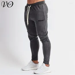 Men's Pants Joggers Spring Autumn Men Sweatpants Cotton Printing Drawstring Casual Gym Running Training Straight Trousers Man