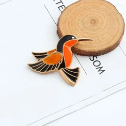 Brooches Classic Cartoon Animal Birds Enamel Pin Sweater Accessories